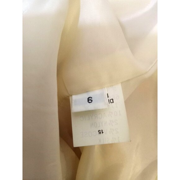 Tanner Cardigan Blazer Jacket Women's Size 6 Orange Purple Green Shoulder Pads - Picture 2 of 7